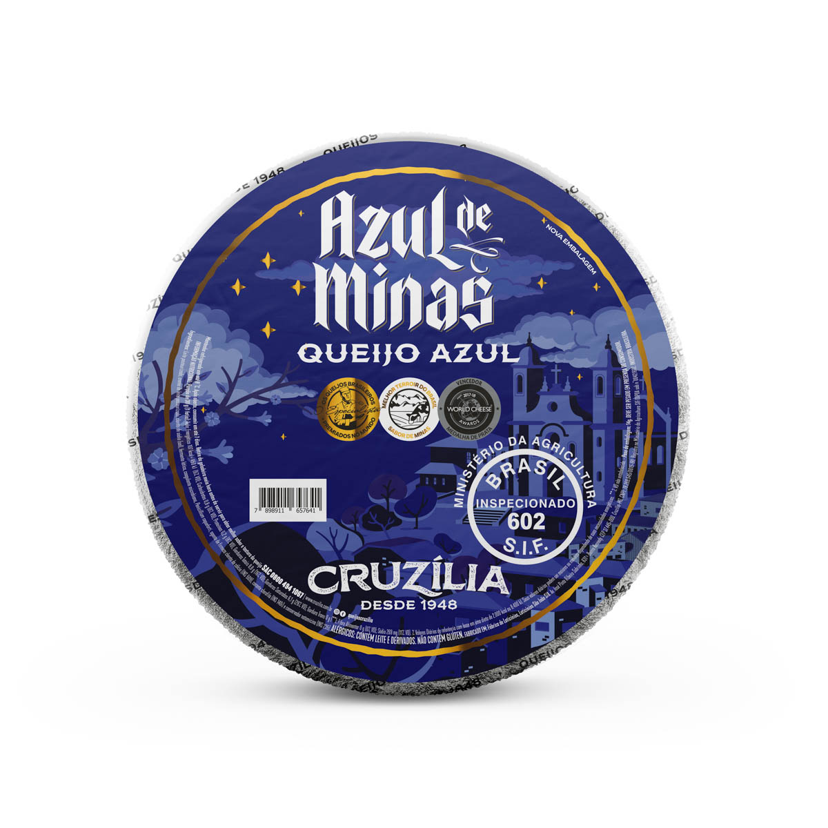Queijo Gorgonzola Azul de Minas Cruzília
